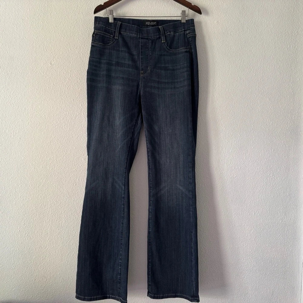 High Rise Judy Blue Influencer Slim Bootcut Viral  Blue Jeans 13/31 NEW Comfy - Picture 13 of 14